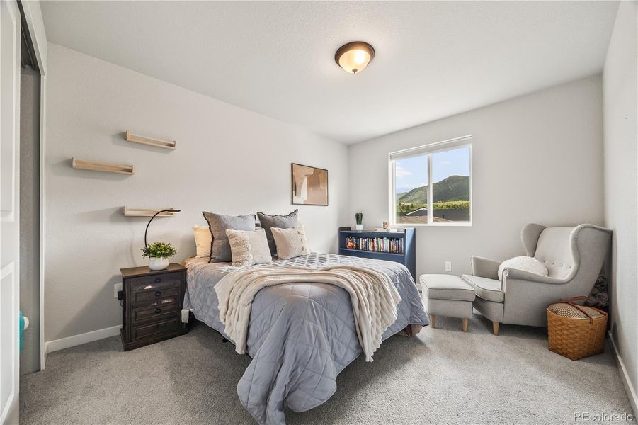 Furnished interior view inside a new home in , Monument (Image 26).