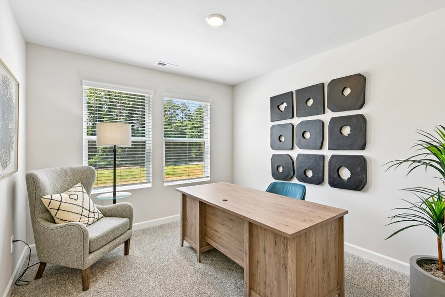 Furnished interior view inside a new home in Crossrail Station, Mooresville (Image 14).
