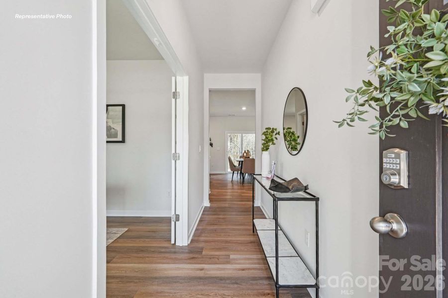 Furnished interior view inside a new home in Villages of Maiden, Maiden (Image 13).