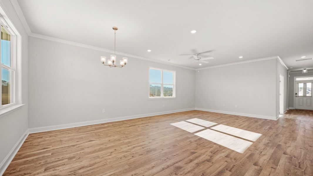 Spacious, unfurnished interior of a new home in Oak Ridge Meadows, Locust Grove (Image 20).