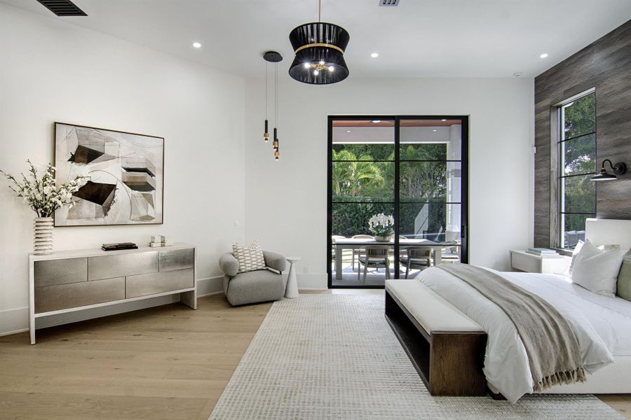 Furnished interior view inside a new home in , Wellington (Image 70).