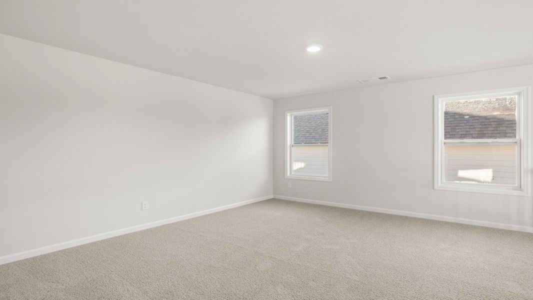 Representative unfurnished interior of a home built from the GRAYSON by D.R. Horton in Hamptons at Riverwood East, Dallas (Image 28). Representative unfurnished interior of a home built from the GRAYSON by D.R. Horton in Hamptons at Riverwood East, Dallas (Image 28).