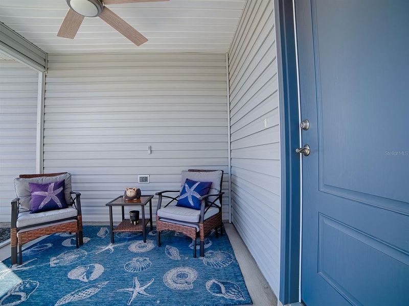 Exterior details and patio area of a home in , The Villages (Image 3).