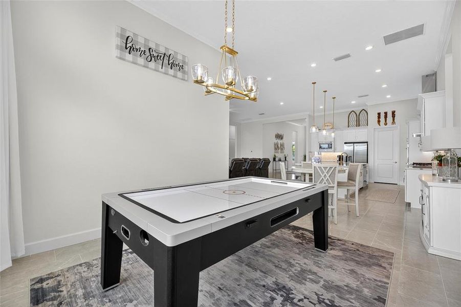 Furnished interior view inside a new home in , Apollo Beach (Image 43).