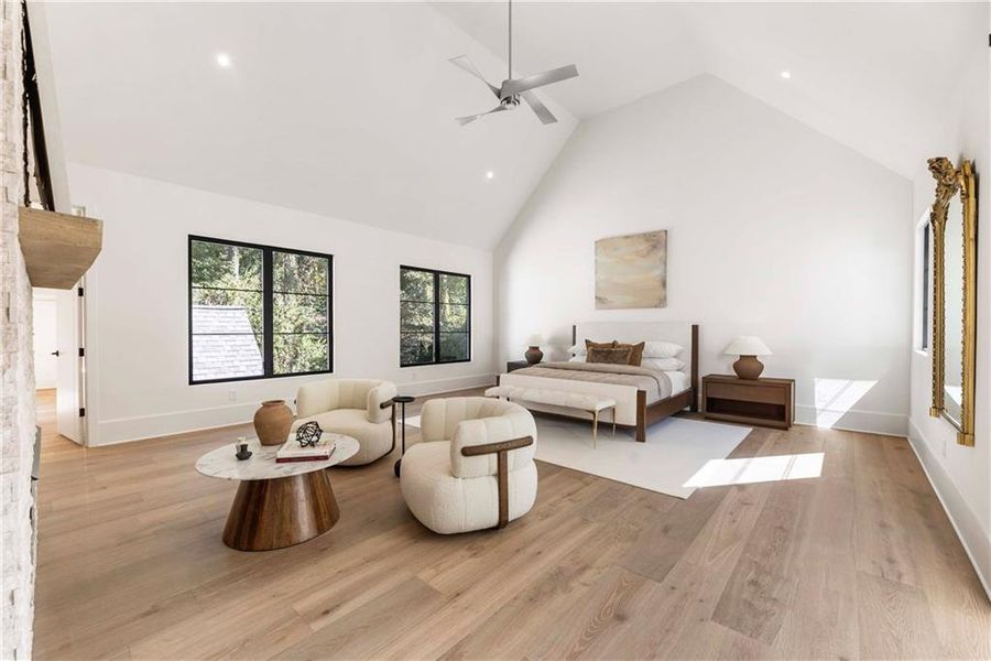Furnished interior view inside a new home in , Sandy Springs (Image 20).