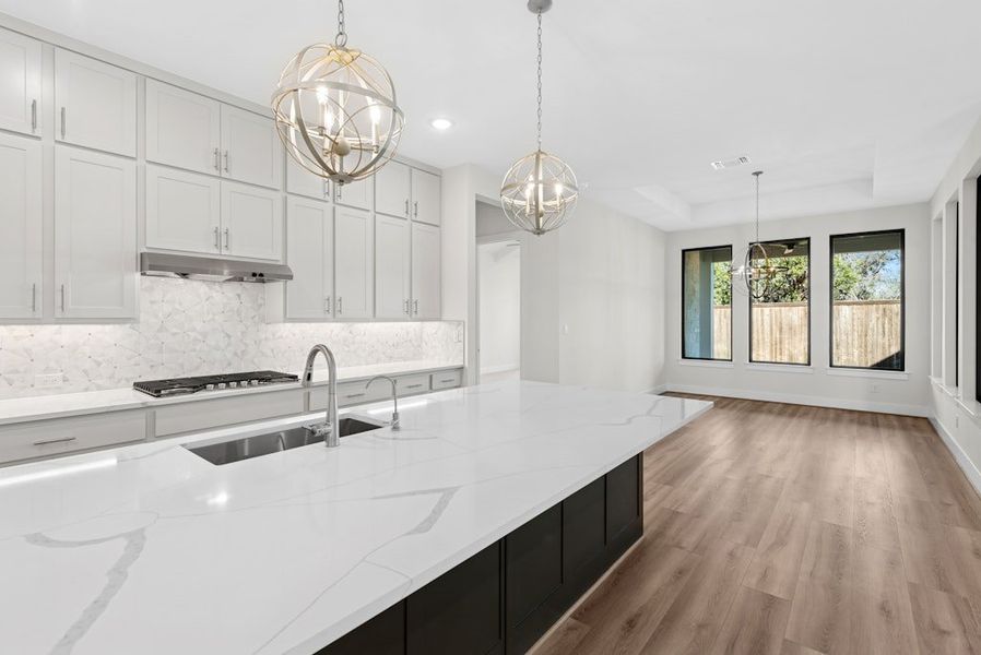 Furnished interior view inside a new home in Riverstone, Georgetown (Image 9).