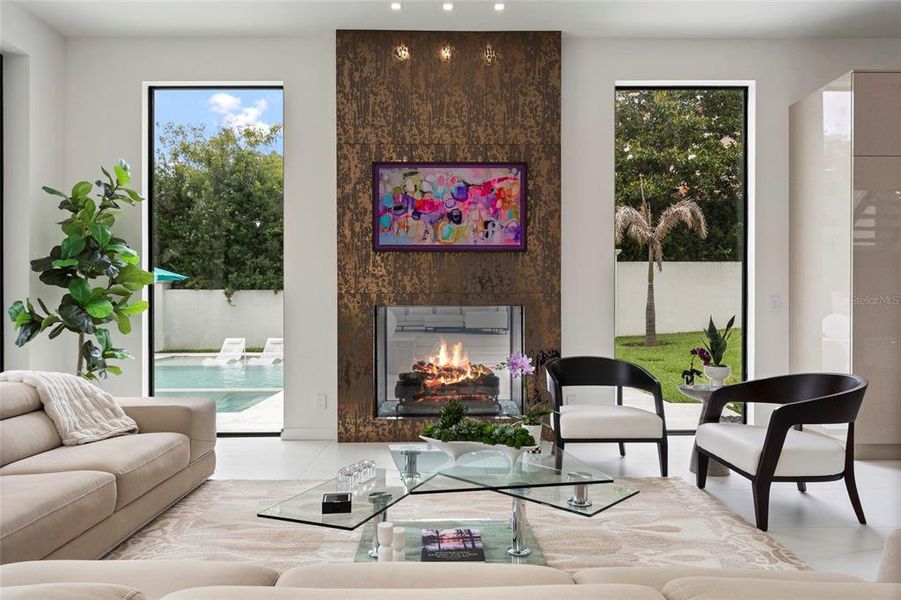 Furnished interior view inside a new home in , Windermere (Image 64).