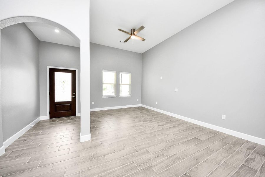 Spacious, unfurnished interior of a new home in , Houston (Image 32). Spacious, unfurnished interior of a new home in , Houston (Image 32).