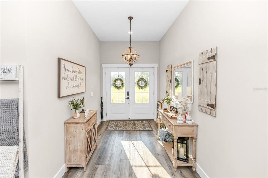 Furnished interior view inside a new home in , Osteen (Image 6).