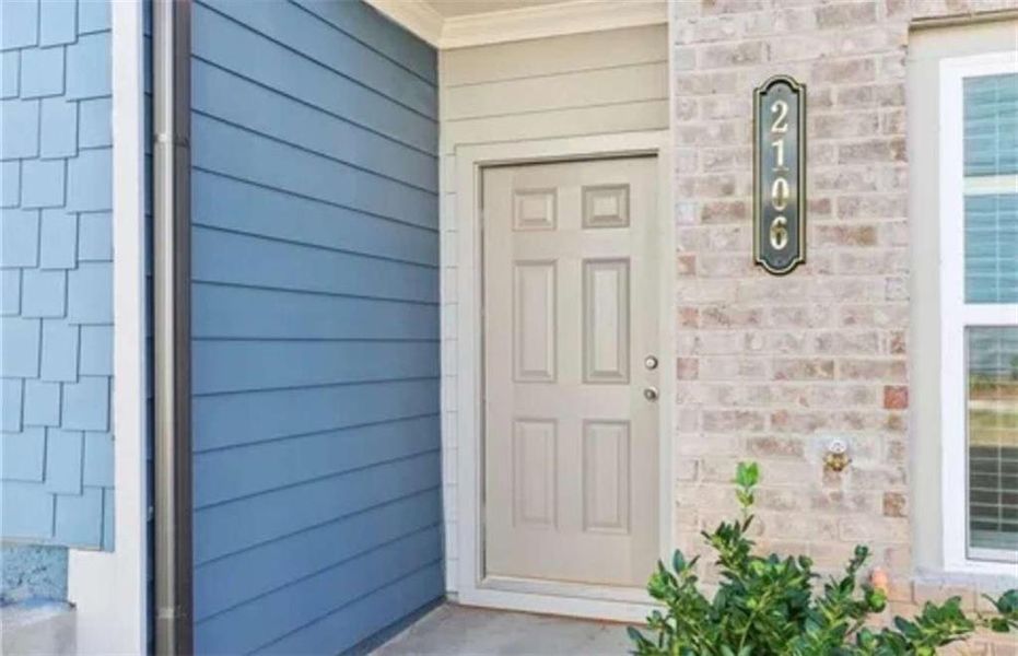 Exterior details and patio area of a home in , Douglasville (Image 4).