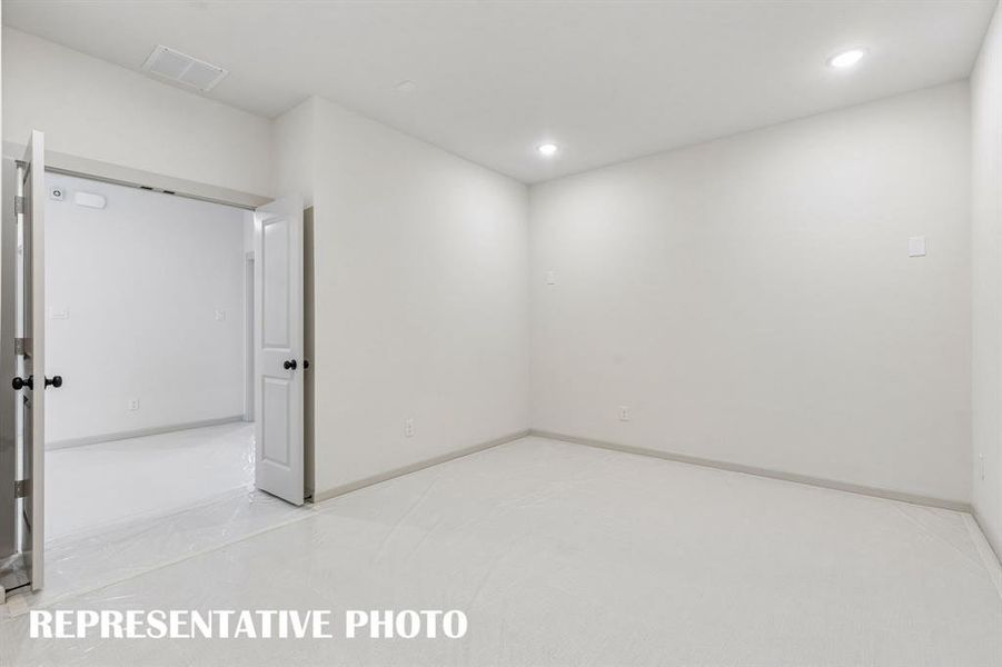 This fantastic media room paired with adjacent game room create the ultimate family entertainment zone! REPRESENTATIVE PHOTO This fantastic media room paired with adjacent game room create the ultimate family entertainment zone! REPRESENTATIVE PHOTO