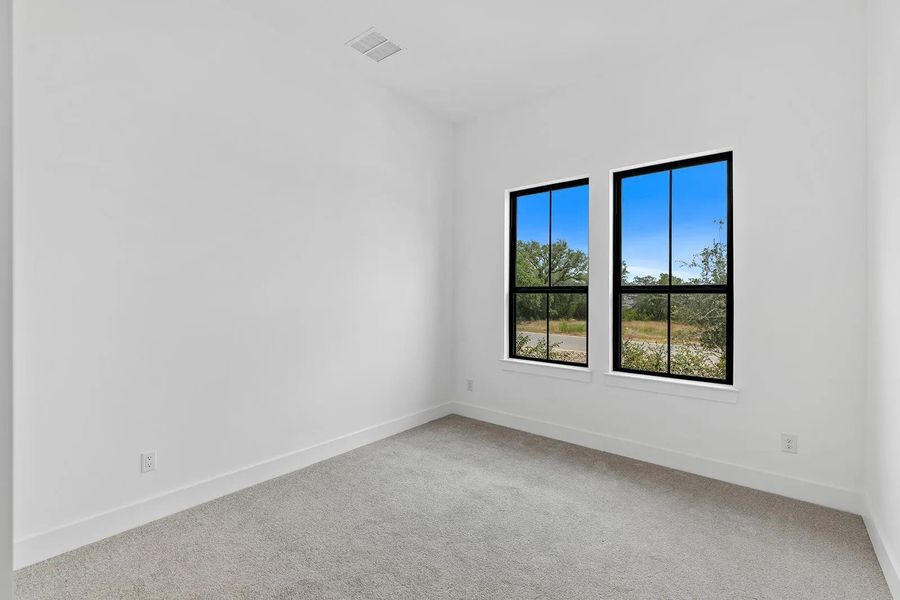 Spacious, unfurnished interior of a new home in Caliterra - 110', Dripping Springs (Image 22). Spacious, unfurnished interior of a new home in Caliterra - 110', Dripping Springs (Image 22).
