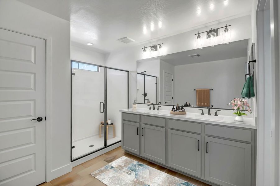 Furnished interior view inside a new home in Ironwood Villages at North Creek, Queen Creek (Image 17).