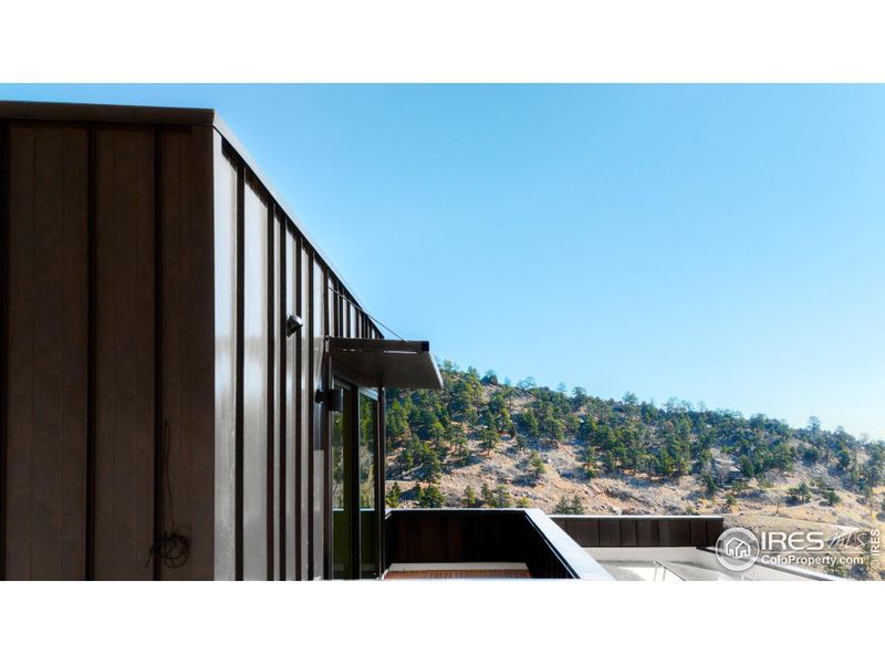 Steel siding. Steel siding.