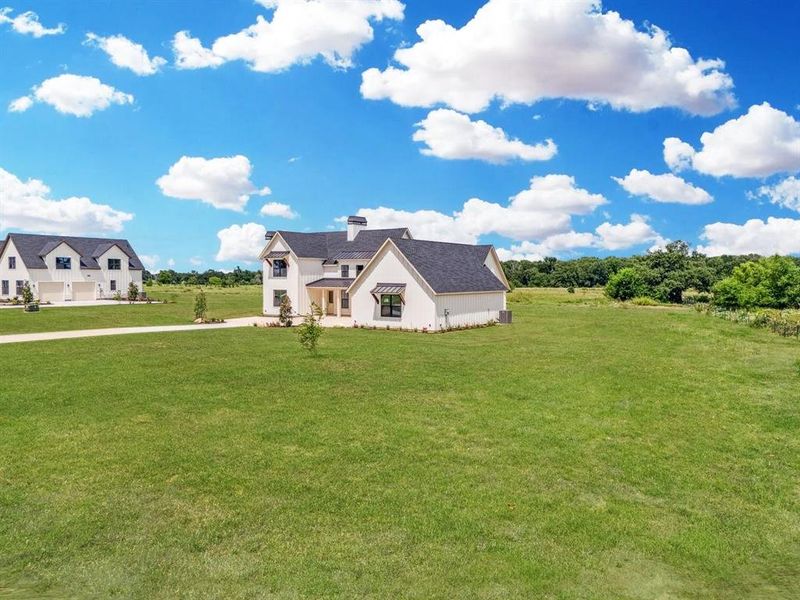 Front exterior of a new home in , Wills Point, TX, highlighting curb appeal (Image 26).