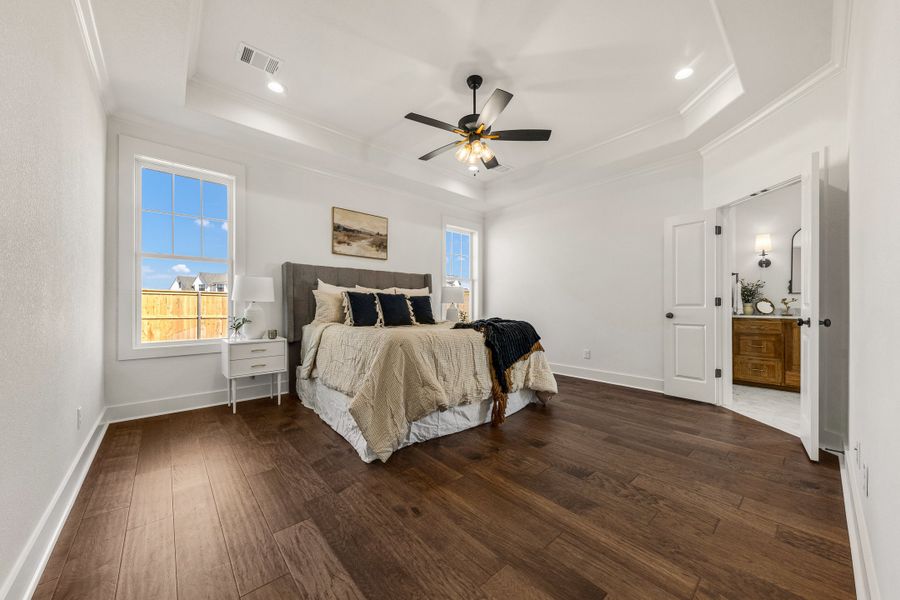 Representative furnished interior of a home built from the The Grayson by Reece Homes in Harvest Meadows, Bryan (Image 57). Representative furnished interior of a home built from the The Grayson by Reece Homes in Harvest Meadows, Bryan (Image 57).