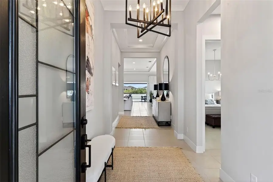 Furnished interior view inside a new home in , Venice (Image 9).