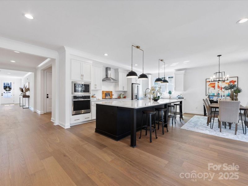 Furnished interior view inside a new home in Phillips Village, Matthews (Image 15).