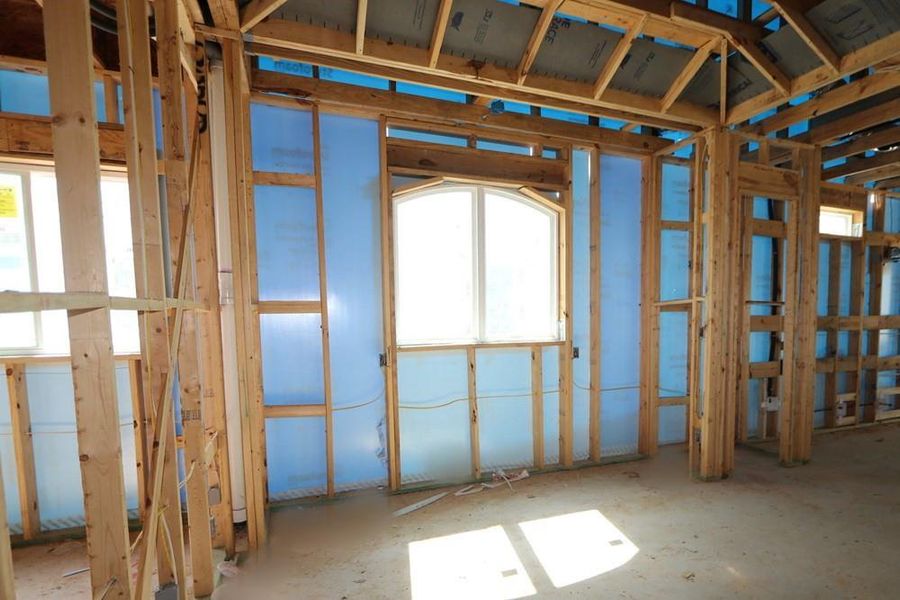 FRAME: Let us show you how our advanced framing techniques have stood the test of time and allow more insulation for a quieter and more energy efficient home.