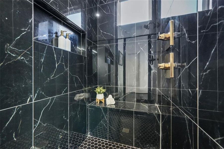 Close-up of interior finishes inside a home in , Atlanta (Image 21).