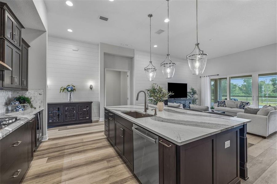 Furnished interior view inside a new home in Waterset, Apollo Beach (Image 16). Furnished interior view inside a new home in Waterset, Apollo Beach (Image 16).