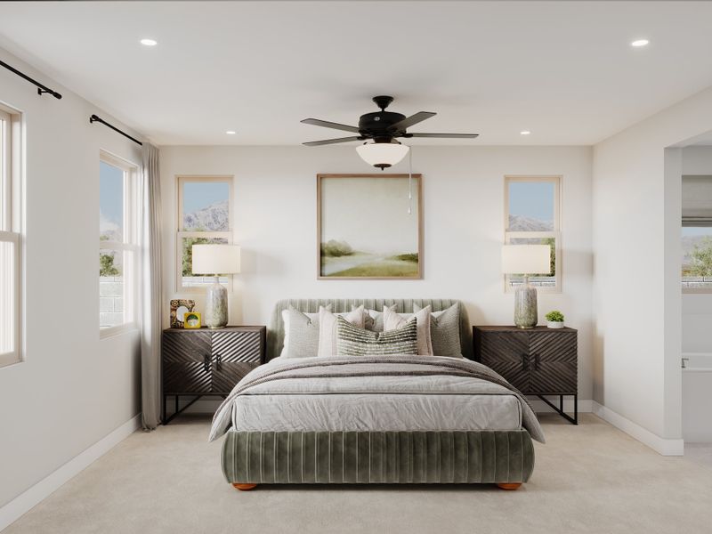 Representative furnished interior of a home built from the Wellington by Beazer Homes in Marbella at Windrose, Waddell (Image 6). Representative furnished interior of a home built from the Wellington by Beazer Homes in Marbella at Windrose, Waddell (Image 6).