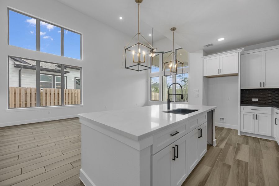Furnished interior view inside a new home in COLTON®, Montgomery (Image 5).