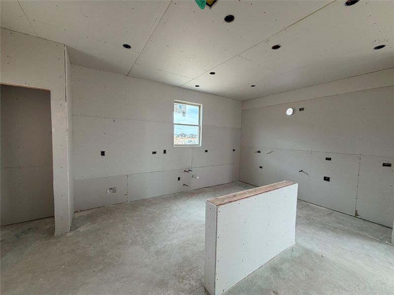 In-progress construction of a new home in Lariat, Liberty Hill, TX (Image 17).