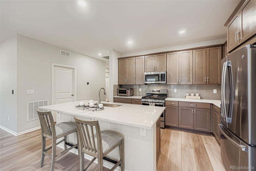 Furnished interior view inside a new home in , Castle Rock (Image 19).
