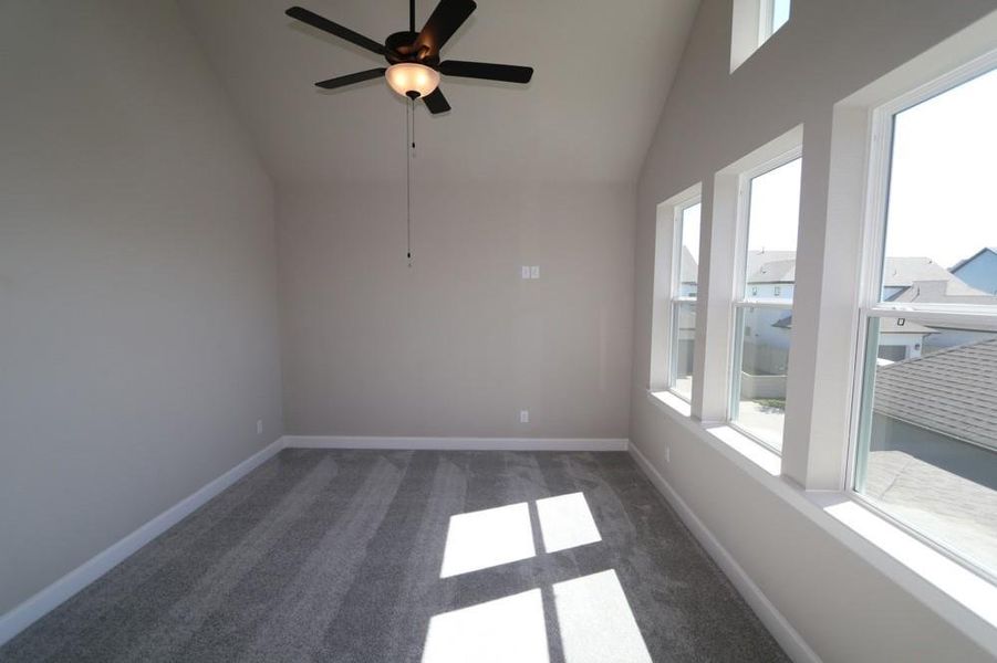 Spacious, unfurnished interior of a new home in Pomona 40' Homesites, Manvel (Image 35). Spacious, unfurnished interior of a new home in Pomona 40' Homesites, Manvel (Image 35).