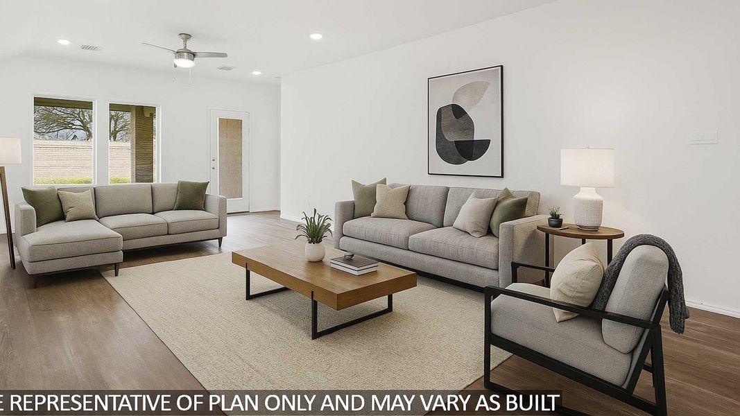 Furnished interior view inside a new home in Sunterra Lakes, Brookshire (Image 9). Furnished interior view inside a new home in Sunterra Lakes, Brookshire (Image 9).