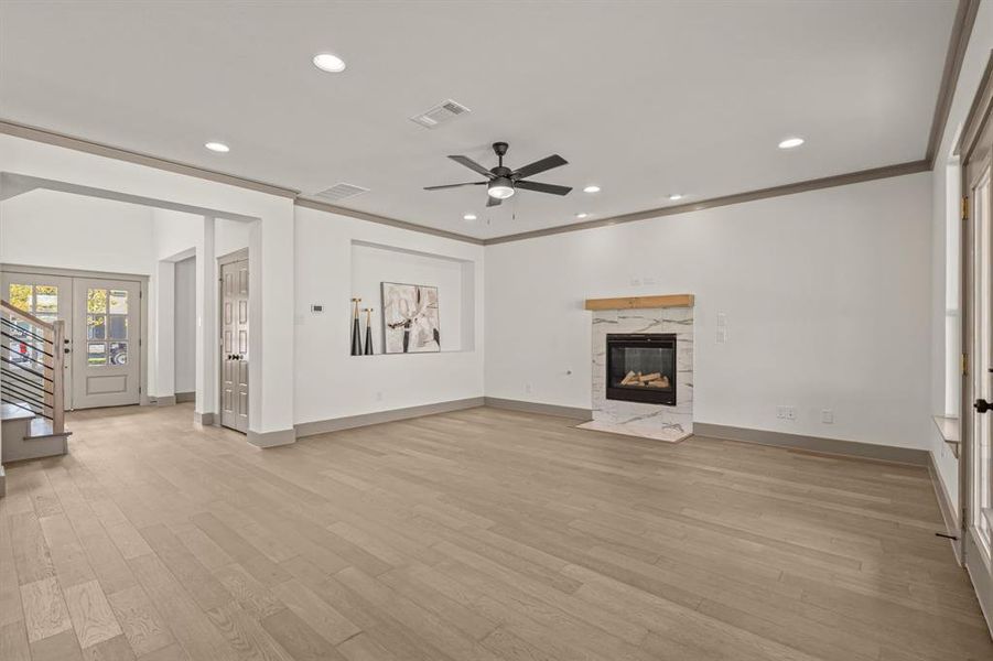 Spacious, unfurnished interior of a new home in , Westworth Village (Image 17). Spacious, unfurnished interior of a new home in , Westworth Village (Image 17).