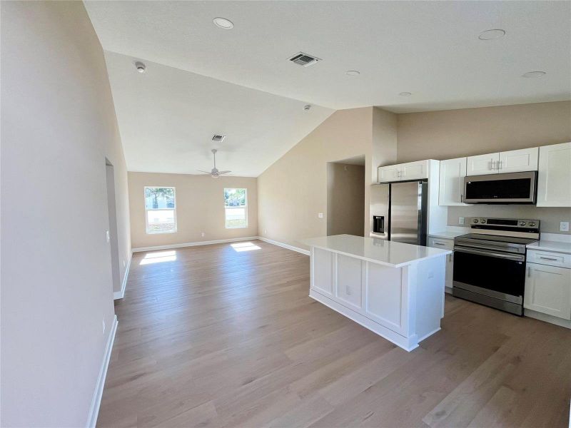 Open floor plan