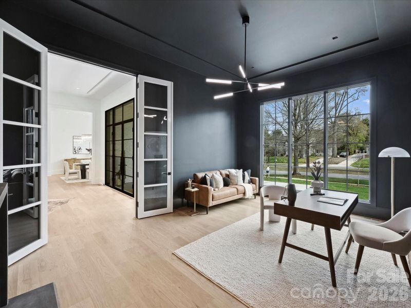 Furnished interior view inside a new home in , Charlotte (Image 7).