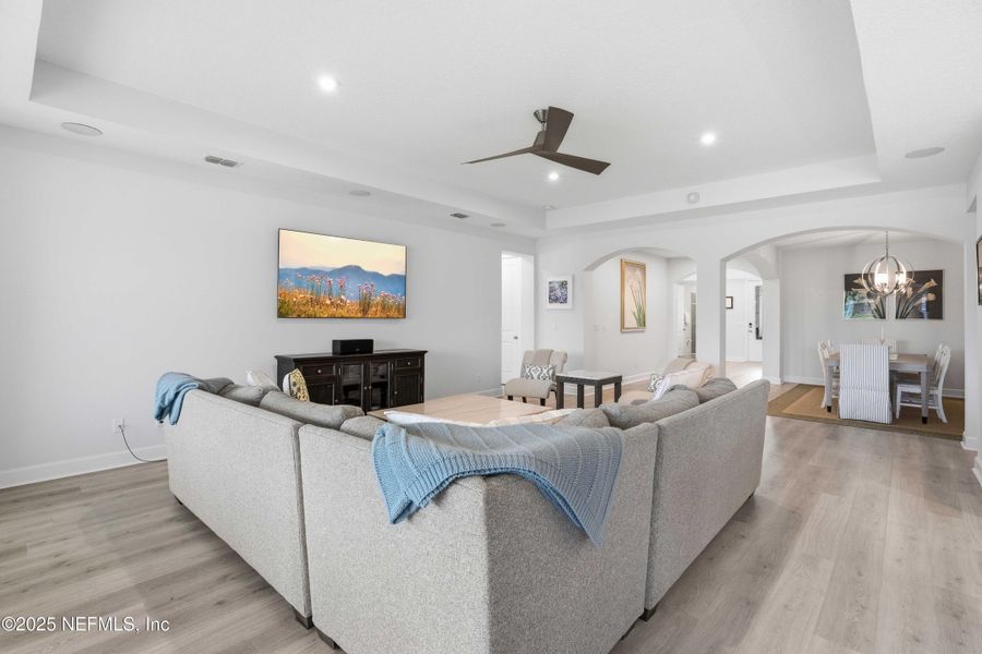 Furnished interior view inside a new home in Trailmark - Phase 6, St. Augustine (Image 35). Furnished interior view inside a new home in Trailmark - Phase 6, St. Augustine (Image 35).