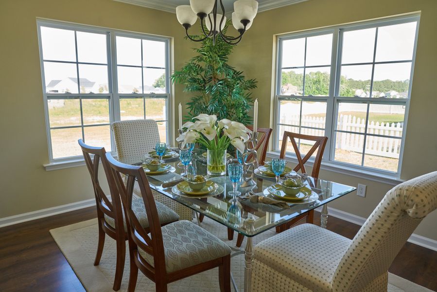 Representative furnished interior of a home built from the Ivy by Bill Clark Homes in Davenport Farms, Winterville (Image 17). Representative furnished interior of a home built from the Ivy by Bill Clark Homes in Davenport Farms, Winterville (Image 17).