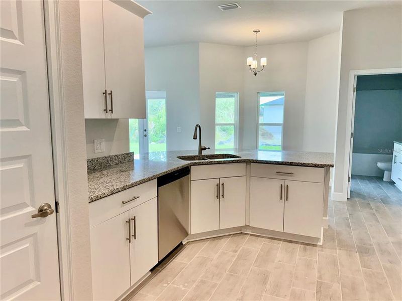 Furnished interior view inside a new home in South Gulf Cove, Port Charlotte (Image 9).