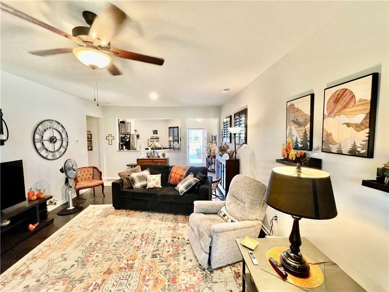 Furnished interior view inside a new home in , Hoschton (Image 48).