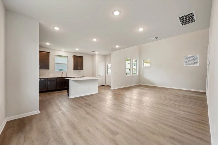 Family Room & Dining Room