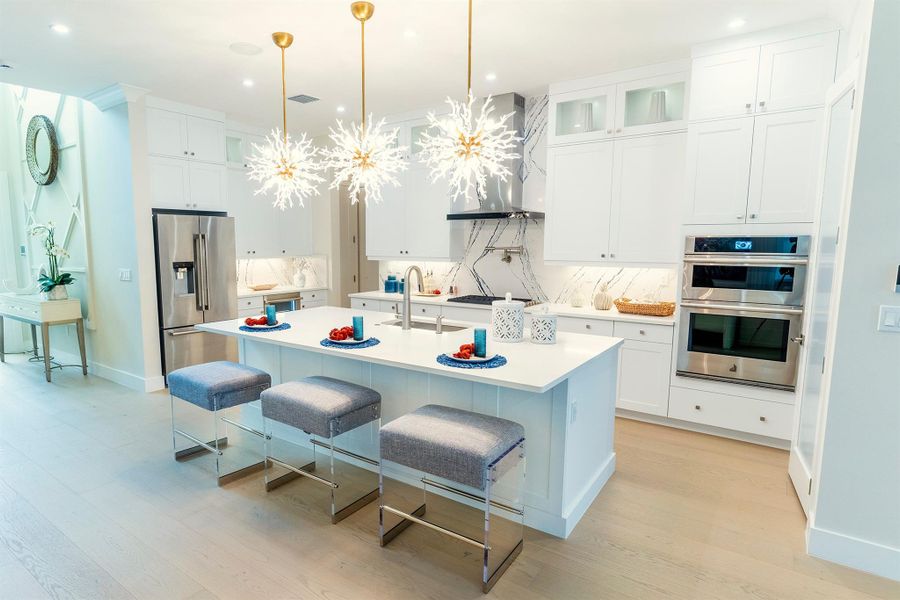 Furnished interior view inside a new home in , Palm Beach Gardens (Image 17).
