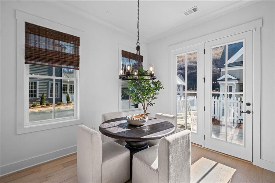 Furnished interior view inside a new home in , Ball Ground (Image 18).
