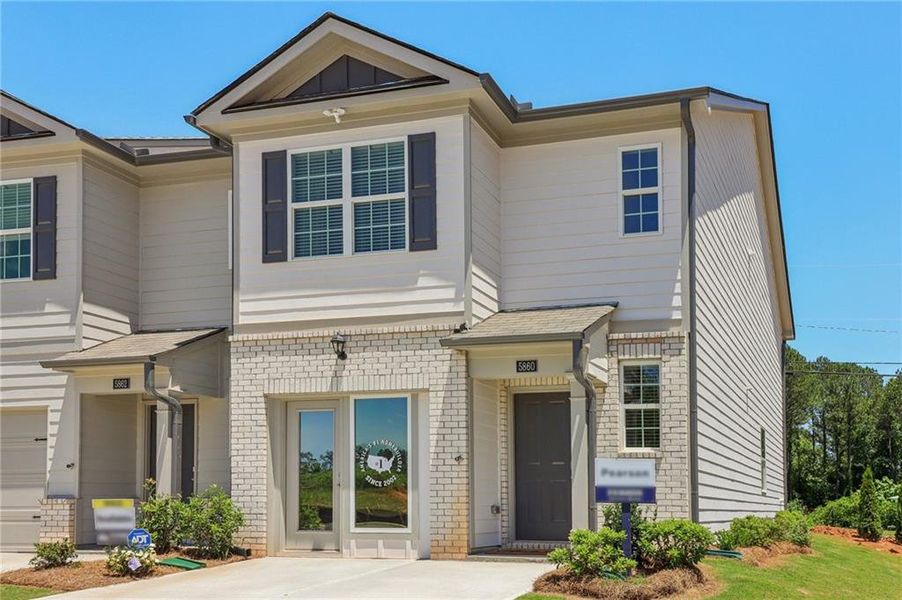 Front exterior of a new home in , Atlanta, GA, highlighting curb appeal (Image 2).