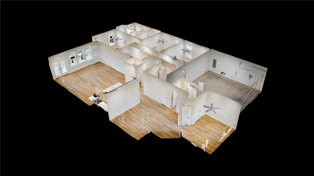 2D floor plan layout of this home in , Grand Prairie, TX (Image 5).