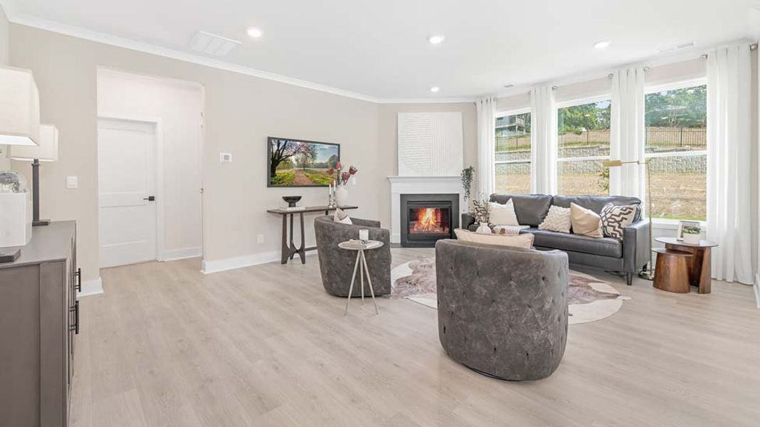 Furnished interior view inside a new home in Brantley, Mooresville (Image 9).