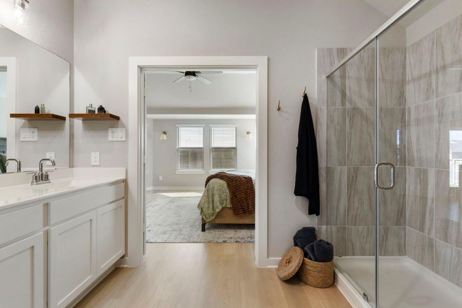 Furnished interior view inside a new home in , Magnolia (Image 26).