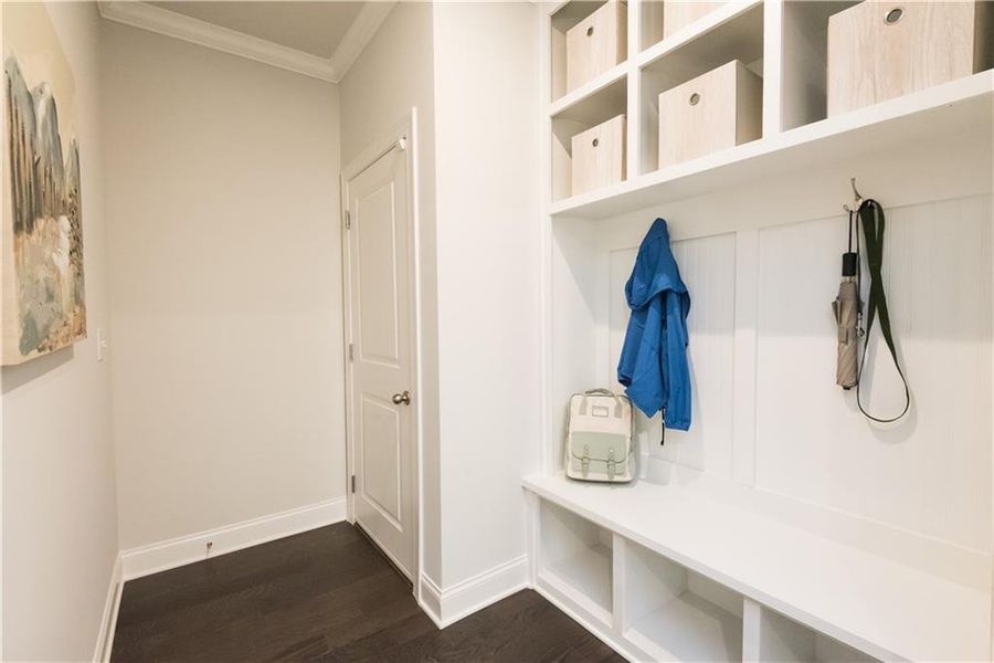 Furnished interior view inside a new home in The Estates at Hurricane Pointe, Douglasville (Image 27).