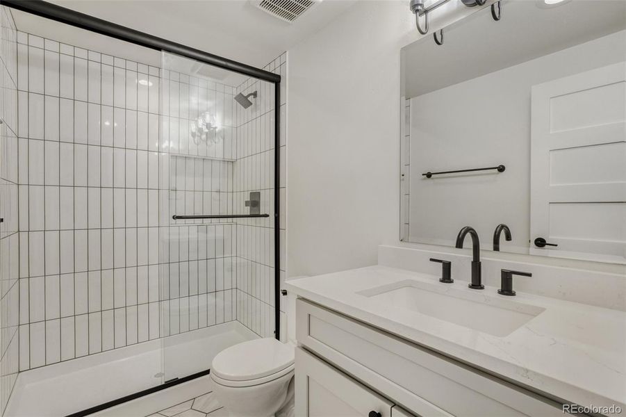 Furnished interior view inside a new home in , Denver (Image 33).