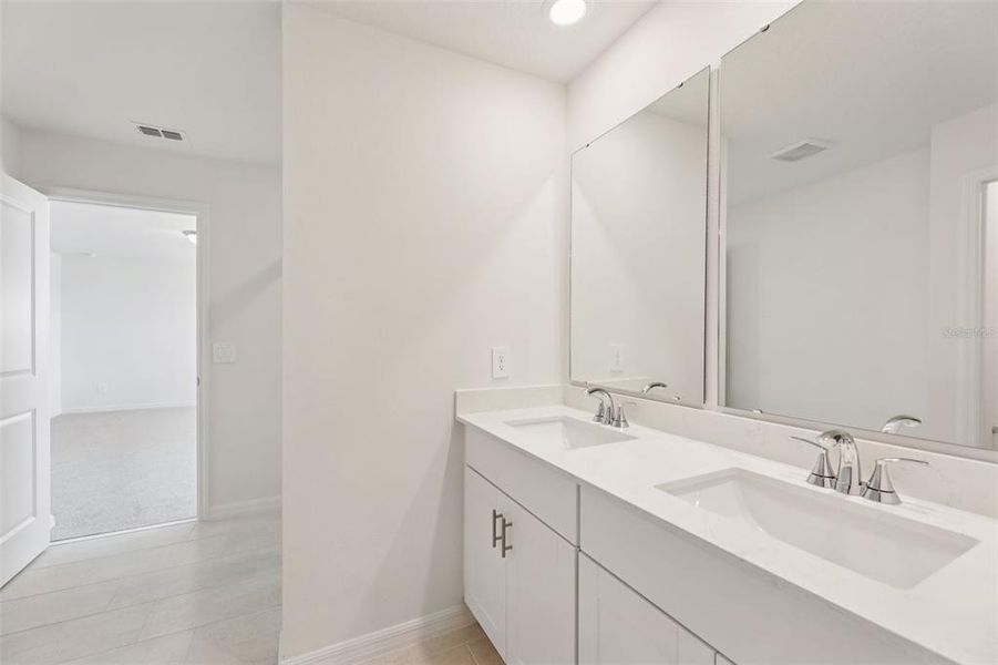 Furnished interior view inside a new home in Crosswinds - Signature Series, Haines City (Image 6).