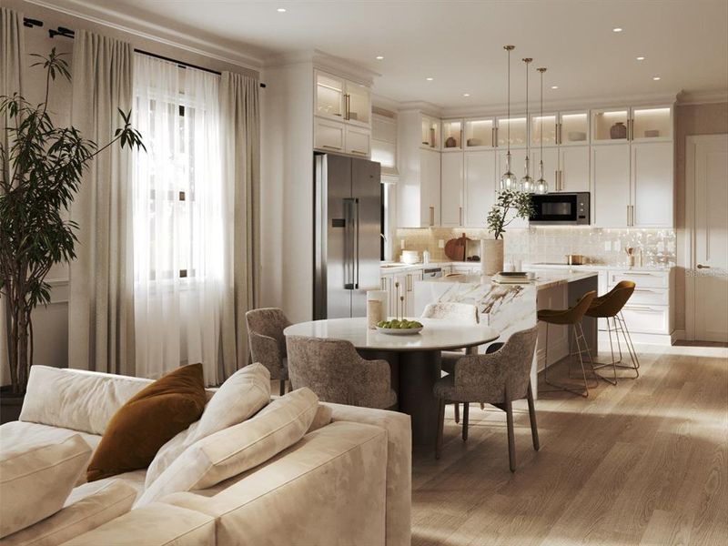 Furnished interior view inside a new home in , Port Charlotte (Image 17).
