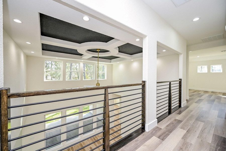 Close-up of interior finishes inside a home in , Humble (Image 16).